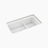 Kohler Smart Divide® 33-1/2" undermount double-bowl kitchen sink