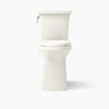 Corbelle® Tall ContinuousClean two-piece elongated toilet with skirted trapway, 1.28 gpf