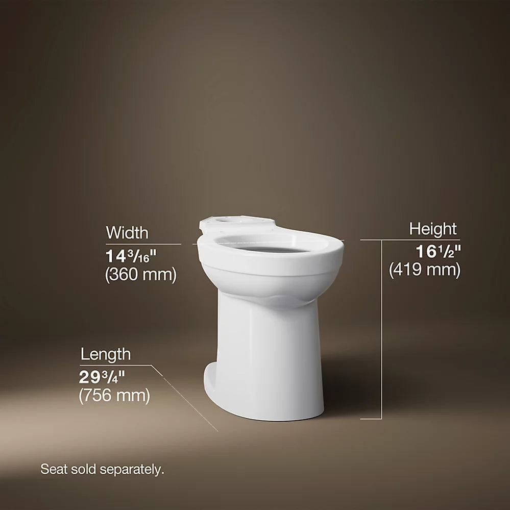 Kohler Kingston™ Elongated toilet bowl