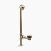 Kohler 1-1/2" pop-up bath drain for above- and through-the-floor freestanding bath installations