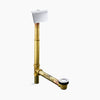 Kohler 1-1/2" contoured pop-up drain and overflow for above- or through-the-floor installation