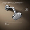Kohler Three-function showerhead, 1.75 gpm