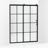 Kohler 77" H sliding shower door with 3/8"-thick glass