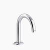 Kohler Touchless lavatory faucet with Kinesis® sensor technology and temperature mixer, Tube design, DC-powered, 0.5 gpm