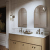 Kohler 20" x 34" arched medicine cabinet, left-hinged