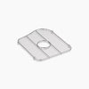 Kohler Stainless steel large sink rack, 13-1/4" x 15-7/8", for right-hand bowl