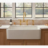 Kohler 34" undermount single-bowl farmhouse kitchen sink