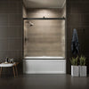 Kohler 60" x 32" alcove bath, left drain