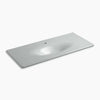 Kohler 49" Enameled cast iron vanity top with integrated oval sink