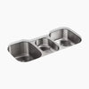 Kohler 41-3/4" undermount triple-bowl kitchen sink