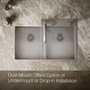 Kohler Vault™ Double bowl sink