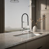 Kohler Semi-professional kitchen sink faucet with two-function sprayhead