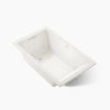 Underscore® 60" x 36" drop-in Heated BubbleMassage™ air bath with Bask® heated surface