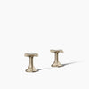 Kohler Deck-mount bath faucet handles with Cross design