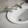 Kohler 20-1/4" oval drop-in bathroom sink
