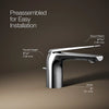 Avid® Single-handle bathroom sink faucet, 0.5 gpm