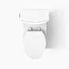 Veil® Two-piece elongated toilet with skirted trapway, 1.28 gpf