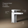 Honesty® Single-handle bathroom sink faucet, 1.0 gpm