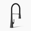Kohler Graze® Semi-professional kitchen sink faucet with three-function sprayhead