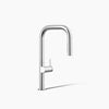 Kohler Components® Pull-down kitchen sink faucet with two-function sprayhead