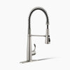 Kohler Semi-professional kitchen sink faucet with three-function sprayhead