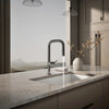 Kohler Components® Pull-down kitchen sink faucet with two-function sprayhead