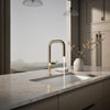 Kohler Components® Pull-down kitchen sink faucet with two-function sprayhead