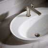 Kohler 22-1/4" oval drop-in bathroom sink