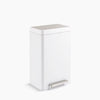 Kohler 13-gallon stainless steel step trash can