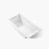 Underscore® 72" x 42" drop-in bath with Bask® heated surface