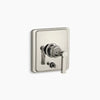Kohler Rite-Temp® valve trim with push-button diverter and lever handle