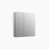 Kohler Slim 25" x 26" rectangular two-door medicine cabinet