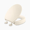 Kohler Elevated Quiet-Close™ round-front toilet seat