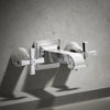 Kohler Deck-mount bath faucet handle trim with Cross design