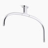 Kohler Ceiling-mount single-function dual rainhead arm