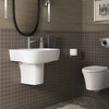 ModernLife® 21-3/4" rectangular wall-mount bathroom sink