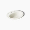 Kohler 20-1/4" oval drop-in bathroom sink