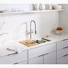 Kohler 33" top-/undermount single-bowl workstation kitchen sink