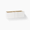 Kohler Jute Cabinet 60-Inch Wall-Hung Double-Sink Bathroom Vanity