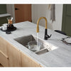 Kohler Smart Divide® 32" undermount double-bowl kitchen sink