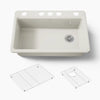 Kohler Riverby® 33" undermount single-bowl kitchen sink