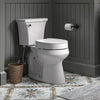 Kohler Elevated Quiet-Close™ round-front toilet seat