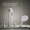 Kohler Deck-mount handshower holder and two-way diverter valve