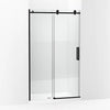 Kohler 78" H sliding shower door with 3/8"-thick glass