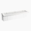 Kohler 90" wall-mount trough lavatory system