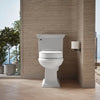 Kohler Elevated Quiet-Close™ round-front toilet seat
