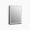 Kohler 24" x 32" lighted framed medicine cabinet, right-hinged