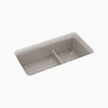 Kohler Smart Divide® 33-1/2" undermount double-bowl kitchen sink