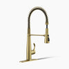 Kohler Semi-professional kitchen sink faucet with three-function sprayhead