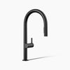 Kohler Pull-down kitchen sink faucet with two-function sprayhead